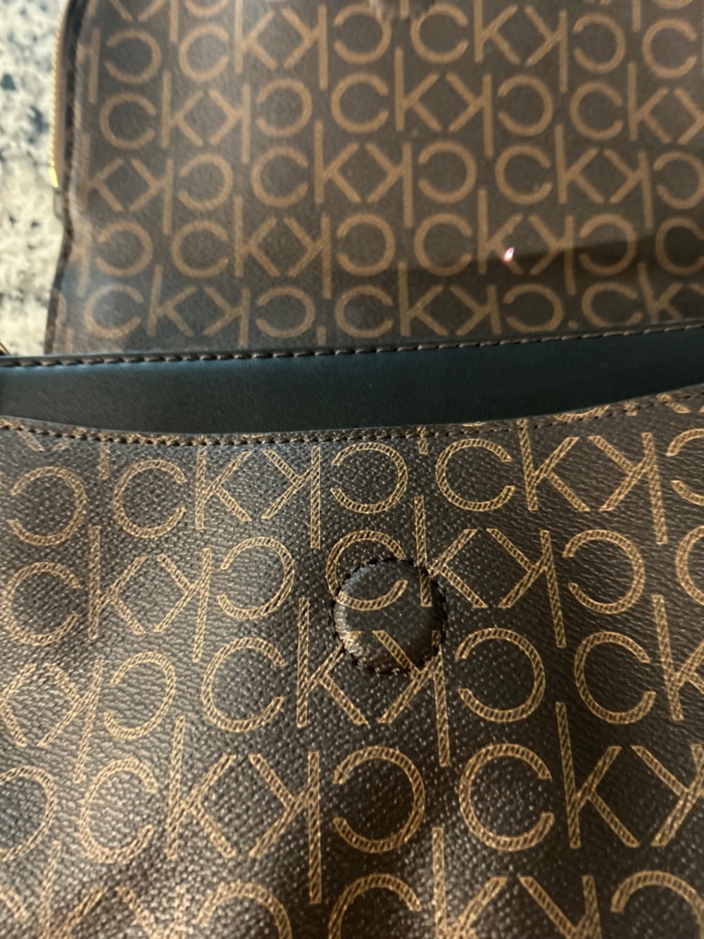 Calvin Klein Purse With Coin Purse NWOT - Picture 7 of 10